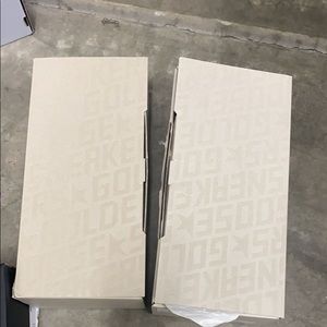 Golden goose shoes box
